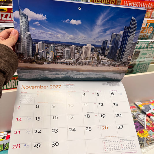 Scenic Australia 2027 Wall Calendar