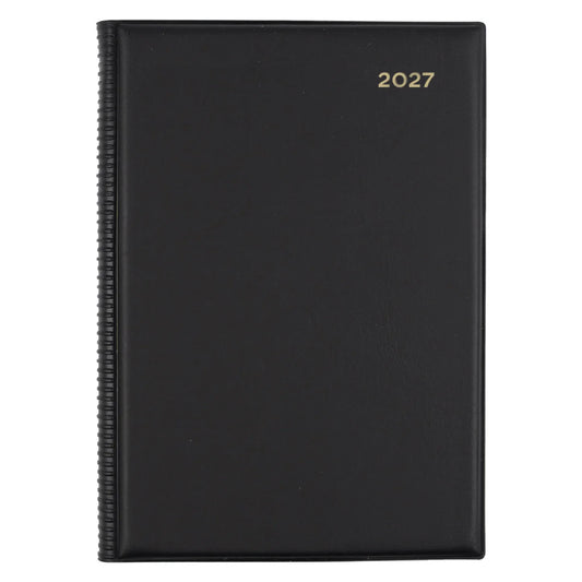 Collins Belmont Diary 2027 A5 Day to a Page - 2 Colours
