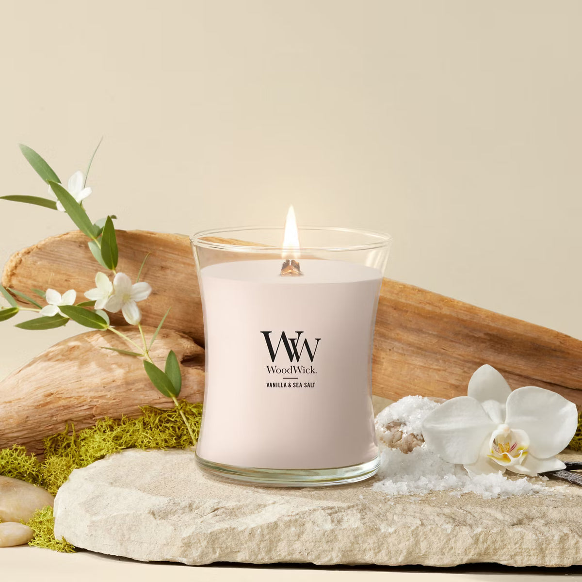 WoodWick - Vanilla & Sea Salt