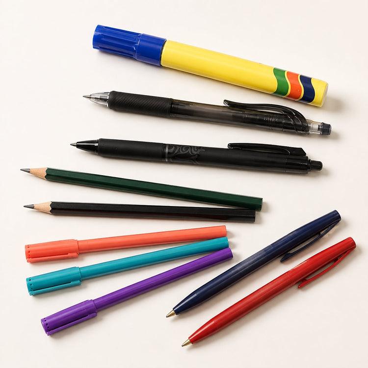 Pens, Pencils & Markers