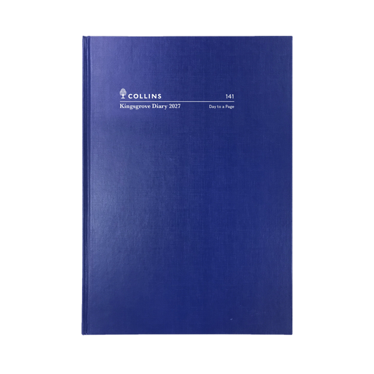 Collins Kingsgrove Diary 2027 A4 Day to a Page - 2 Colours