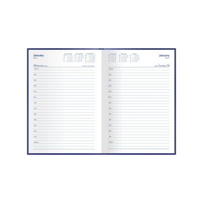 Collins Kingsgrove Diary 2027 A5 Day to a Page - 2 Colours