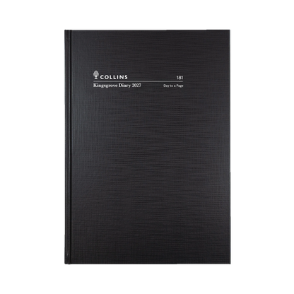 Collins Kingsgrove Diary 2027 A5 Day to a Page - 2 Colours