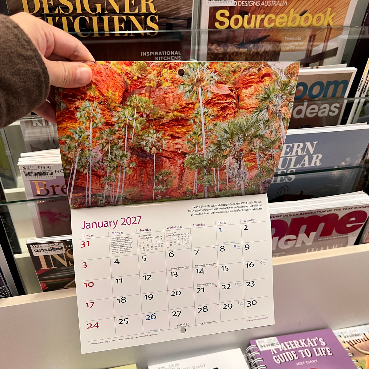 Australia Naturally 2027 Wall Calendar