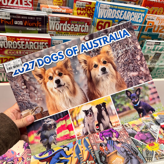 2027 Dogs of Australia calendar
