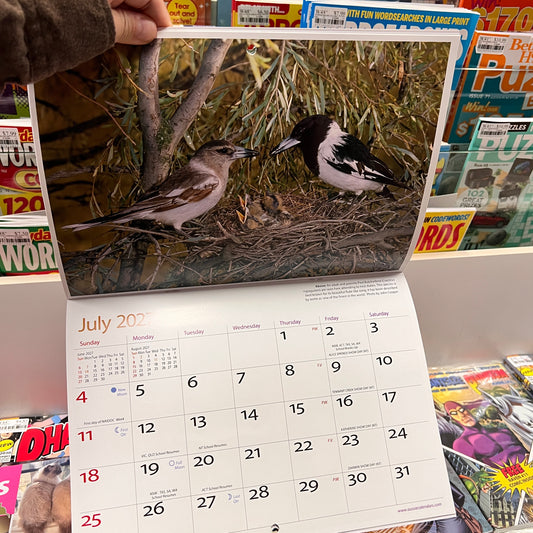 Birds of Australia 2027 Wall Calendar by John Cooper