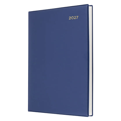 Collins Belmont Diary 2027 A5 Day to a Page - 2 Colours