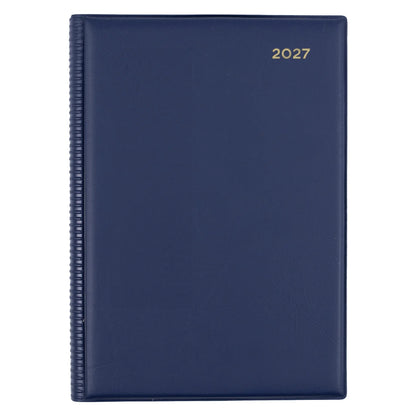 Collins Belmont Diary 2027 A5 Day to a Page - 2 Colours