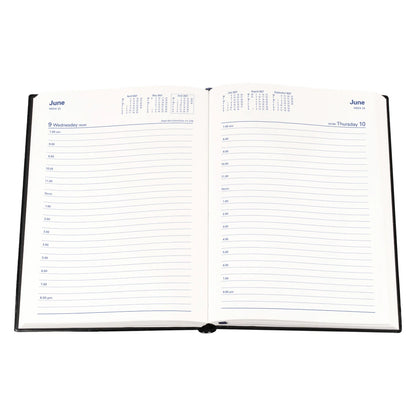 Collins Belmont Diary 2027 A5 Day to a Page - 2 Colours