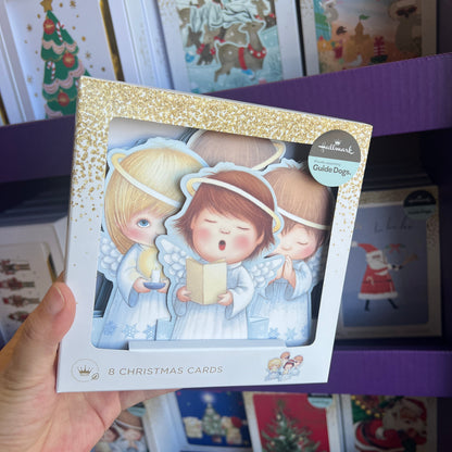 Hallmark Fold-Out Concertina Christmas Cards – 8 Pack