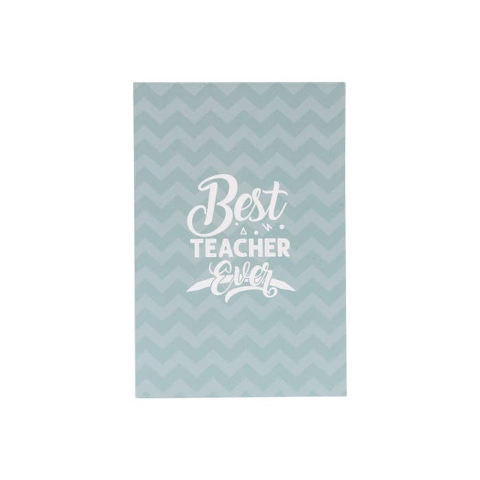 Teacher Best Teacher Sticky Note Set by Splosh - hardcover design