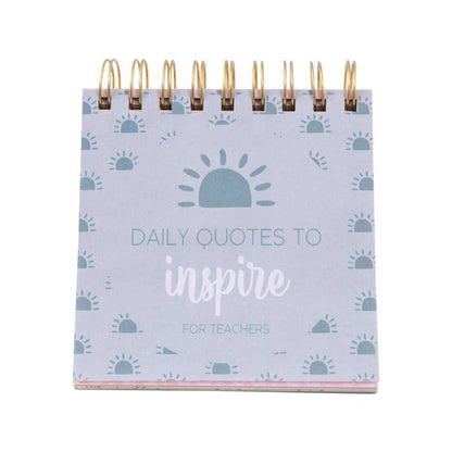 Teacher Affirmation Flip Book by Splosh showing a blue affirmation page