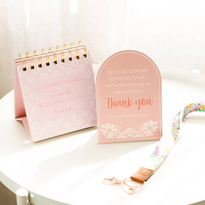 Splosh teacher gifts in a styled display