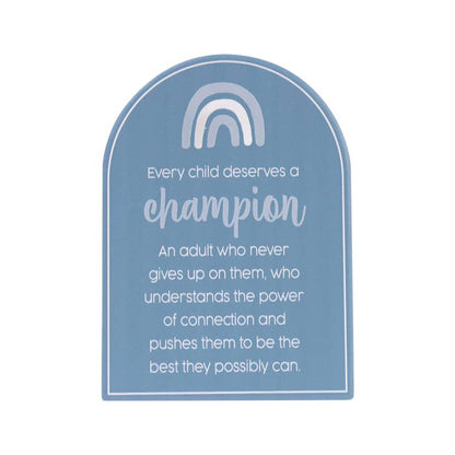 Teacher Champion Verse by Splosh - front with appreciation message