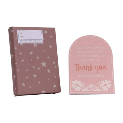 Teacher Thank You Verse by Splosh with its gift box
