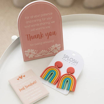 Teacher Thank You Verse by Splosh with other teacher gifts