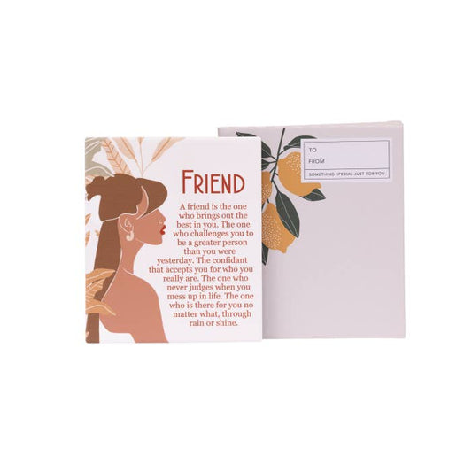 Tuscan Sun Friend Verse by Splosh with its gift box