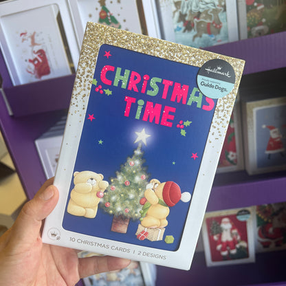 Hallmark Boxed Christmas Cards – 10 Pack in 2 Designs