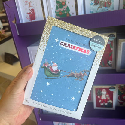 Hallmark Boxed Christmas Cards – 10 Pack in 2 Designs