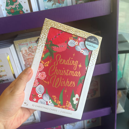 Hallmark Boxed Christmas Cards – 10 Pack in 2 Designs