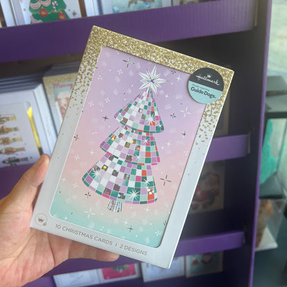 Hallmark Boxed Christmas Cards – 10 Pack in 2 Designs
