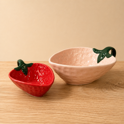 Ceramic Strawberry Bowl