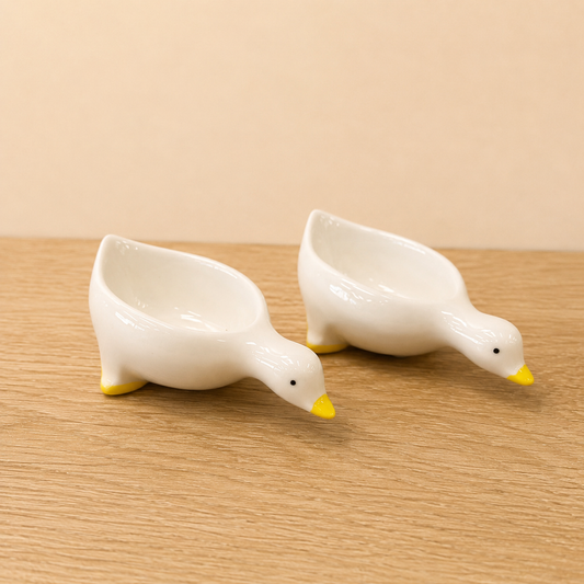 Ceramic Goose Sauce Dish