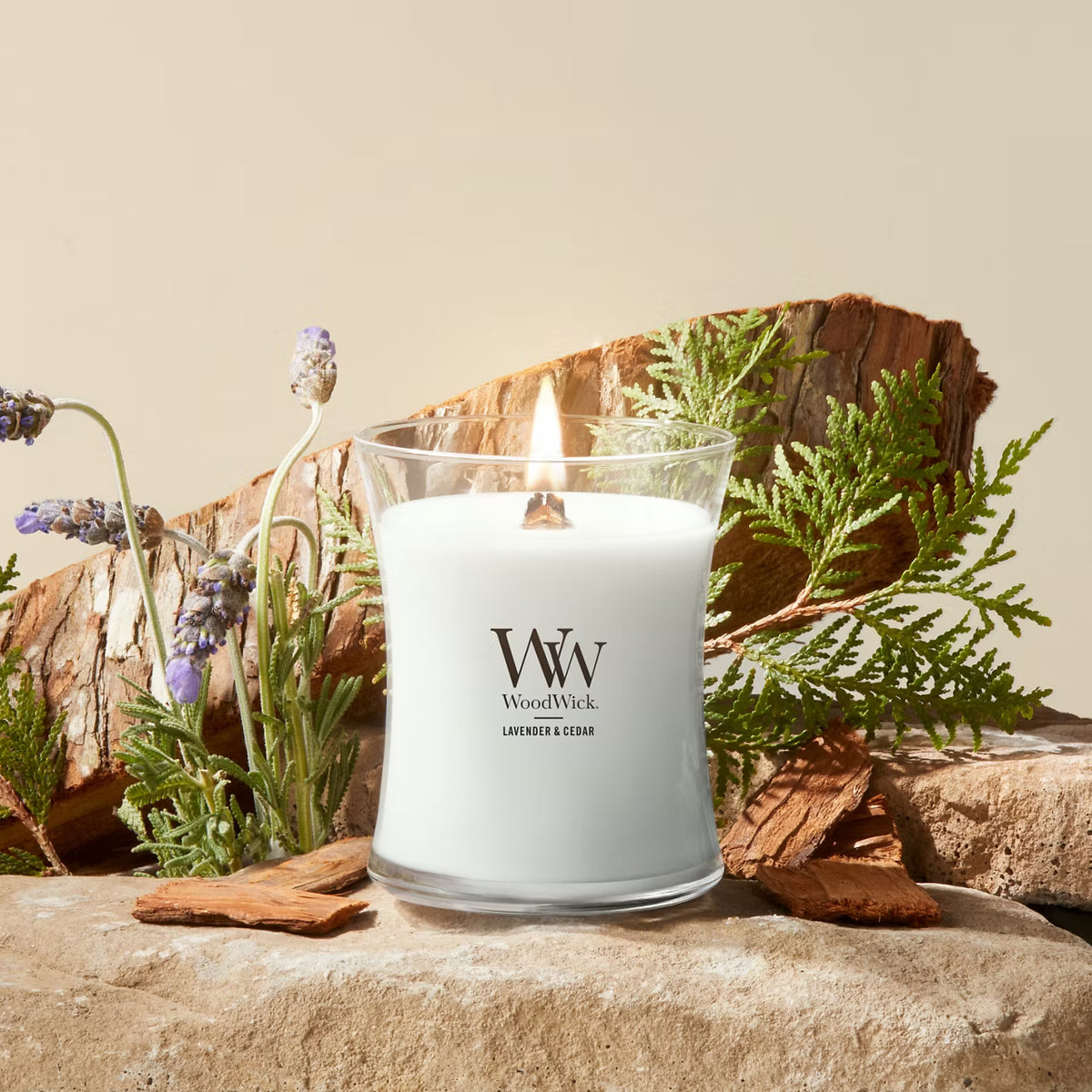 WoodWick - Lavender & Cedar