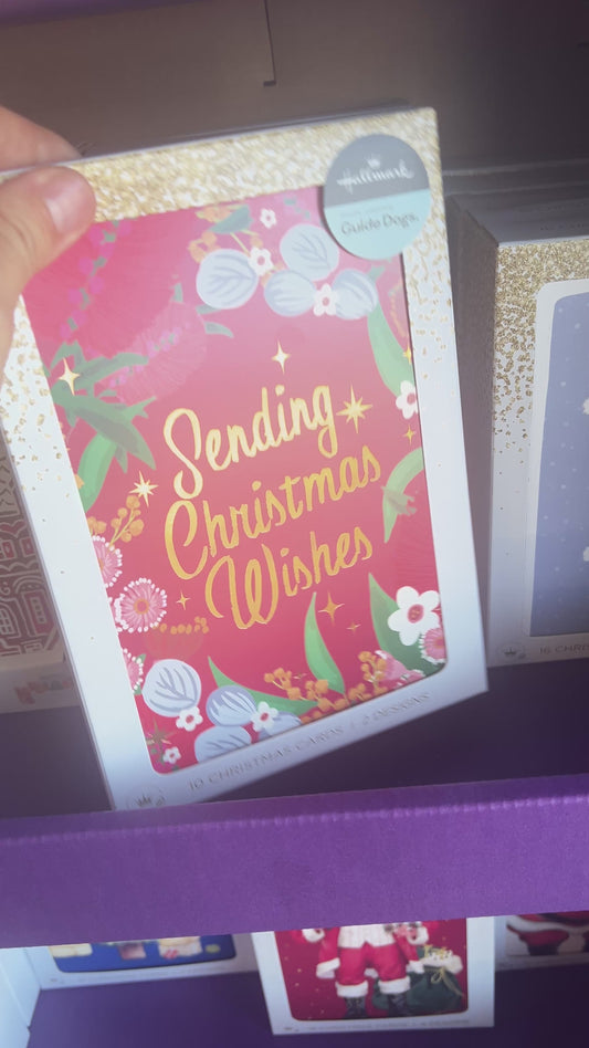 Hallmark Boxed Christmas Cards – 10 Pack in 2 Designs