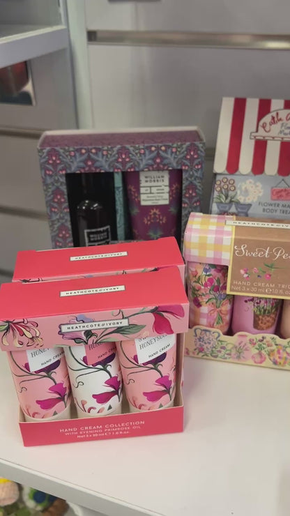 Heathcote & Ivory Hand Cream Trio Gift Set – 5 Designs