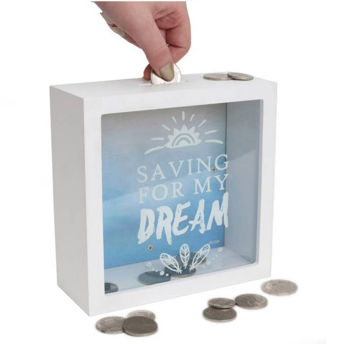 Splosh Saving Fund Change Box with Saving For My Dream design